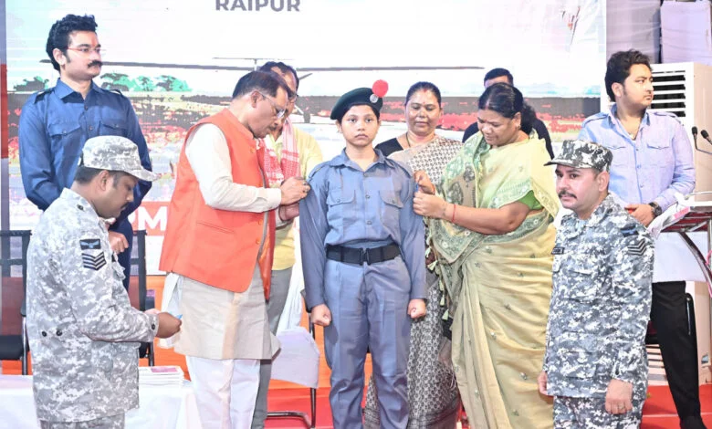 जशपुर में युवाओं के सपनों को पंख देंगे एनसीसी के एयर स्क्वाड्रन